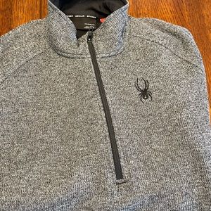 Spyder pull over 1/4 zip